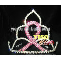 Tiara cristalina de la cinta del rhinestone de la joyería hermosa del pelo